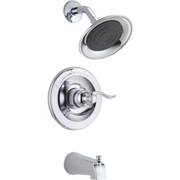 [144996C / 9374133] Delta Tub &amp; Shower Set Single-Handle Lever, Chrome