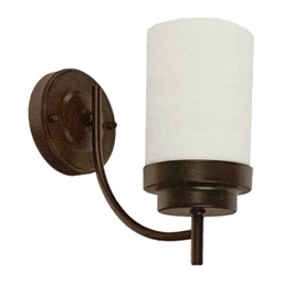 [05201-9 RH9150-1 /  D00384W-CF] Royal Homes Interior 1-Light Wall Lamp E27 40W, Coffee Brown