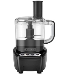 [FP4200B-LA / FP4342-0BDLA] Black &amp; Decker 3-In-1 Food Processor Easy Assembly 8-Cup, Black