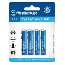 [LR03BP4] Westinghouse Alkaline AAA Battery 4PK