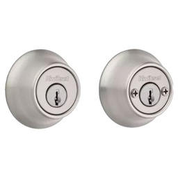 [96650-499 L457785] ****Kwikset 665 Double Cylinder Deadbolt Satin Nickel