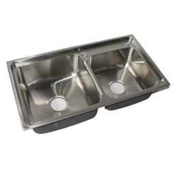 [RHDBKS15567 RHKS-DC7843] Royal Homes Kitchen Sink 30.5 x 17 x 7 In. Stainless 304