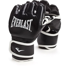 [7560SM] ****Everlast MMA Grappling Gloves, Black &amp; White