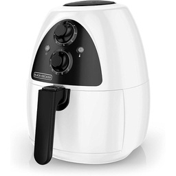 [HF100WD] ****Black &amp; Decker Purifry White &amp; Black Air Fryer 2.6 Liter