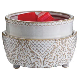 [CWDWH] Candle Warmers 2-in-1 Fragrance Warmer, Vintage White