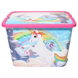 [3116] ****Disney Kids Storage Click Box 23L Unicorns