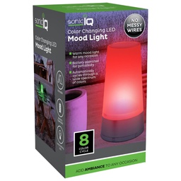 [LML124137] ****Sonic IQ Color Changing Led Mood Light 8ct