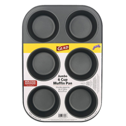 [GLD-78074] ****Glad Essential 6-Cup Muffin Pan 12.6x8.4x1.5in