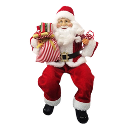[831-XMTX534-061] Miro Christmas Sitting Santa 45cm
