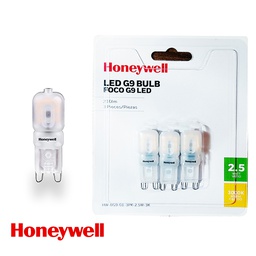 [HW-BG9-01-3PK-2.5W-3K] ****Honeywell 3pk LED Bulb G9 2.5W 3000K