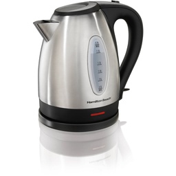 [40880G] Hamilton Beach Electric Kettle 1.7L Stainless Steel