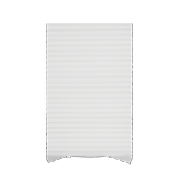 [KC20205237WH] ****Kenneth Cole Temporary Pleated Blinds, White/78x90''
