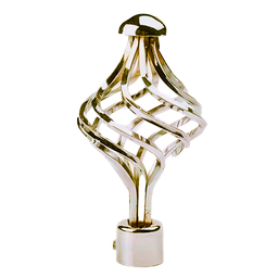 [722-82117-2848SILVER CHCR28491 / 1434252] Classy Homes Curtain Rod 28-48 In., Silver - Plated