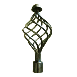 [722-82117-4884BRAS CHCR28493 / 1434255] Classy Homes Curtain Rod 48-84 In., Brass - Plated