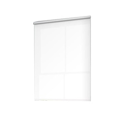 [722-66X127WHITE-SUN CHSRB28563]  Classy Homes Sunscreen Roller Blind 26x50 In., White 