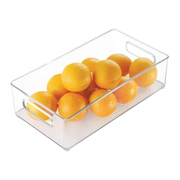 [70530 / 70597ES] iDesign Fridge &amp; Freezer Bin 8 x 4 In. Cle
