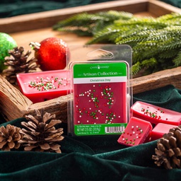[3080s] Candle Warmers 2.5 oz Artisan Wax Melts, Christmas Day