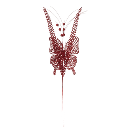 [831-AMX001-2469A] ****Miro Christmas Spray 71cm, Red