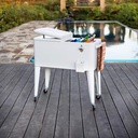 Permasteel Cooler 80 Qt. White