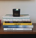 Elle Home Wood Ginger Vanilla Scented Candle