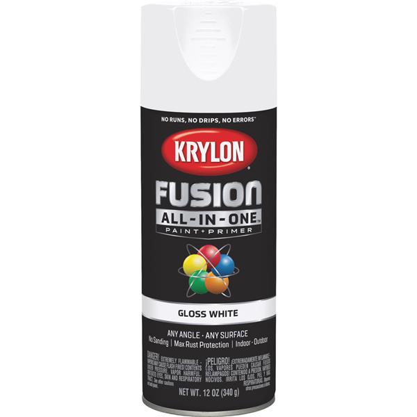 ****Krylon Fusion All-In-One Gloss Spray Paint &amp; Primer, White