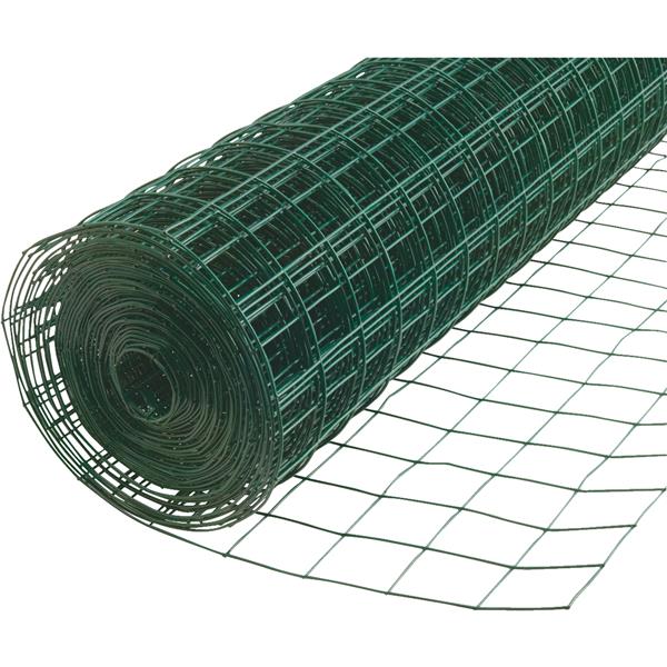 Do it Vinyl-Coated Galvanized Welded Wire Fence 48 In. x 50 Ft. (2x2-1/2)