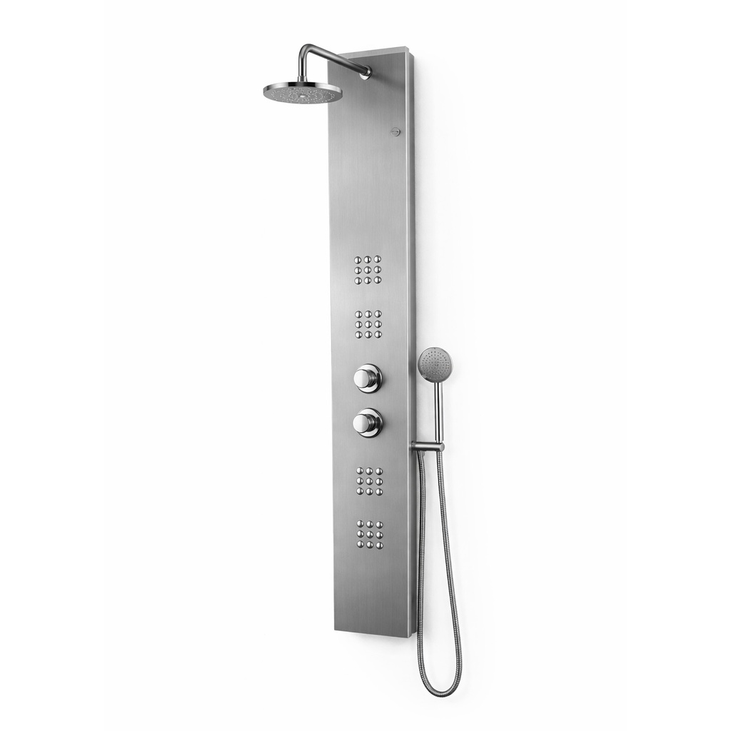 Royal Homes Shower Head Panel - 304 Stainless Steel with  150x22cm Yellow/Bronze