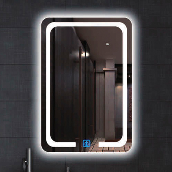Royal Homes Led Mirror 27.5 x 19.6 In. Silver