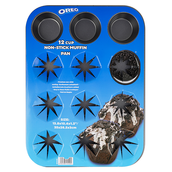 ****Oreo 12-cup Muffin Pan 35x26.5x3cm