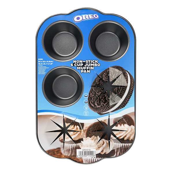 ****Oreo 6-cup Jumbo Muffin Pan 34x22x4.5cm