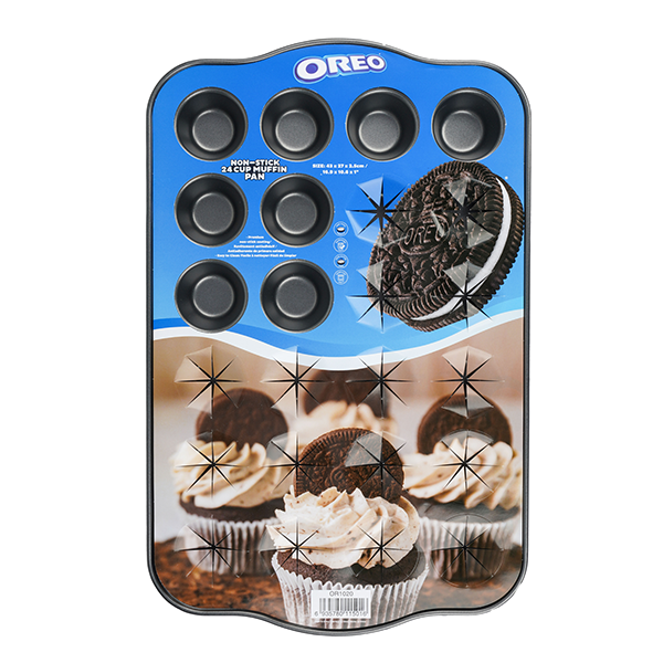 ****Oreo 24-cup Mini Cupcake Pan 43x27x2.5cm