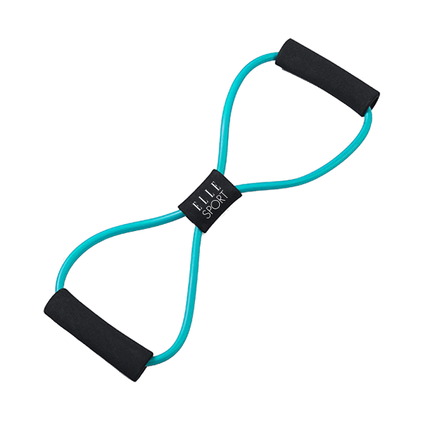 ****Elle Sport Resistance Band Figure 8, Blue