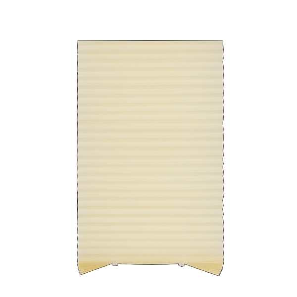 ****Kenneth Cole Temporary Pleated Blinds, Beige /42x90''