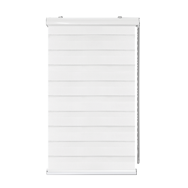 Kenneth Cole Luxury Zebra Blinds 29x90 In. (Daylight) White