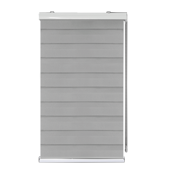 Kenneth Cole Luxury Zebra Blinds 60x90 In. (Daylight) Grey