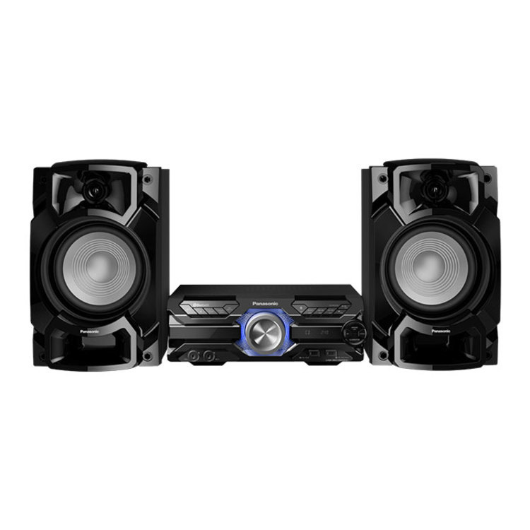 ^Panasonic High Power Audio System with CD Player, DJ &amp; Karaoke Effects 650W