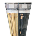 Kenneth Cole Paulownia Wood Venetian Blinds 60 x 90.5 In. (152x230cm), Dark Brown