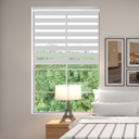Kenneth Cole Luxury Zebra Blinds 72x90 In. (Blackout) Grey