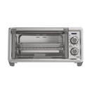 Black &amp; Decker Air Fryer Toaster Oven 4-Slice, Stainless Steel / Dark Grey