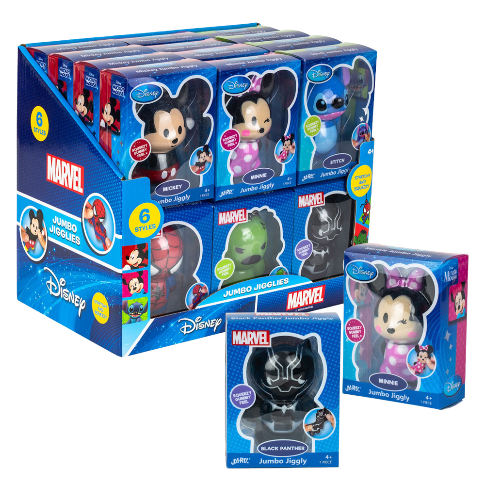 Disney / Marvel Jumbo Jigglies PDQ24