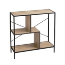 Kenneth Cole Eastman Industrial Stair Shelf Accent Table 79.5cm, Oak