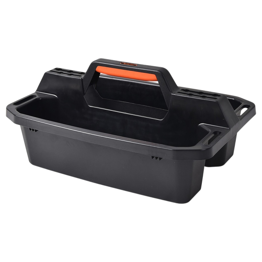 Tactix Plastic Tote Tray Organizer 19.5 In. 49.6cm