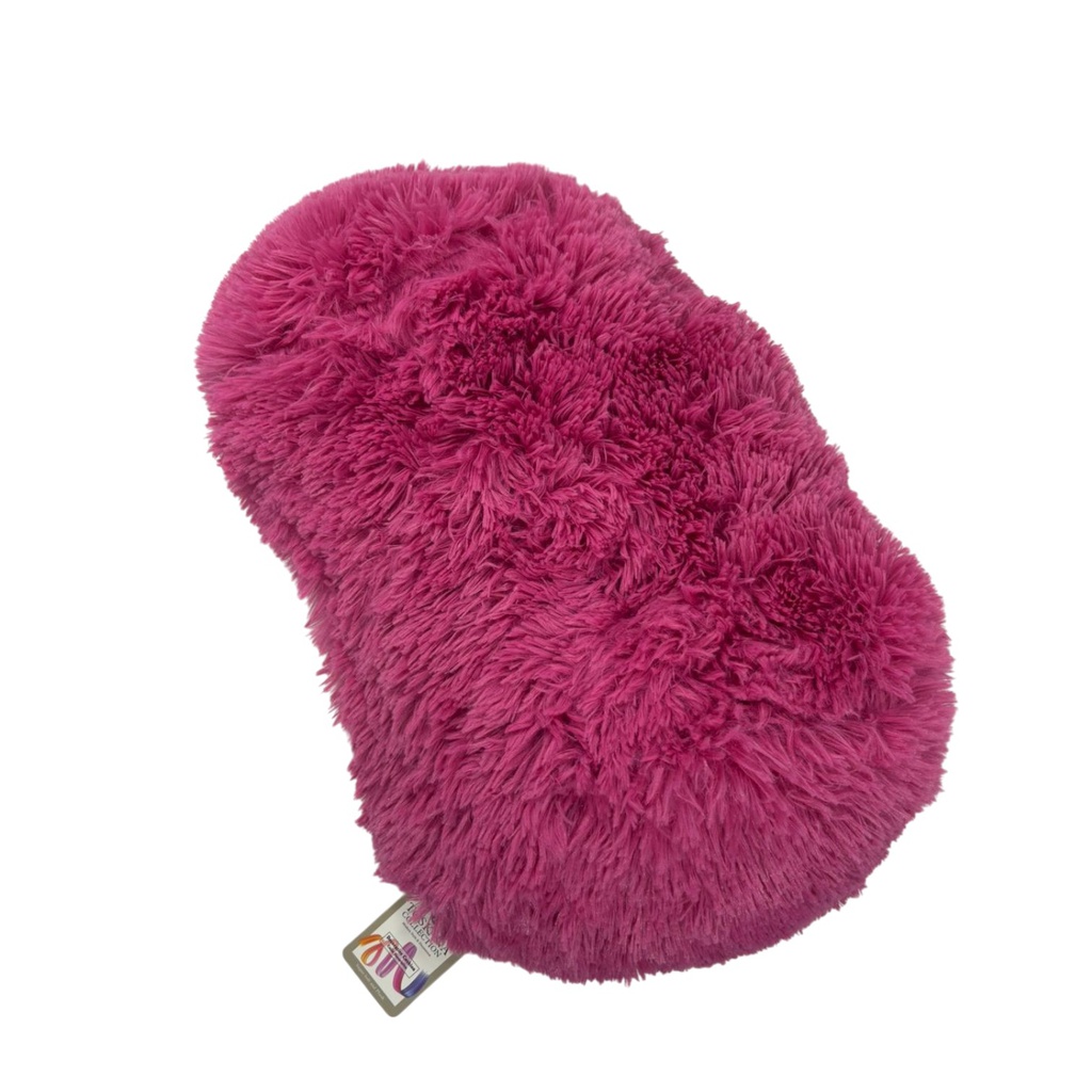 Toskana Collection Plush Pillow, Hot Pink