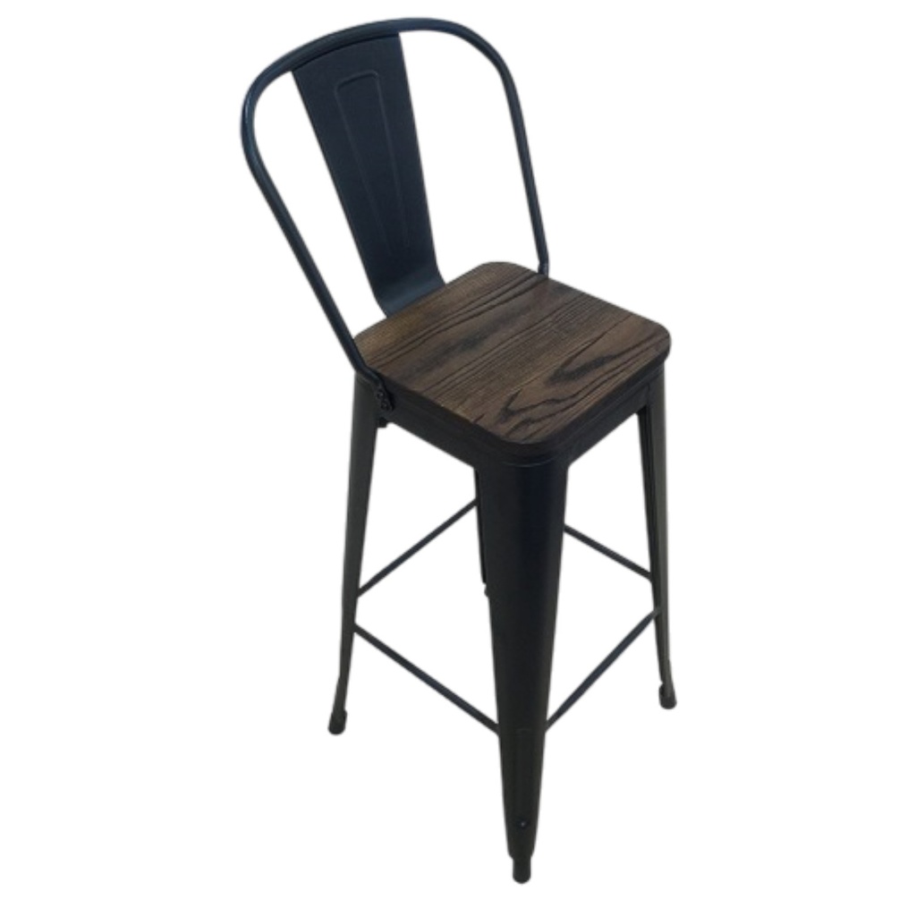 Mobel Bar Chair Black