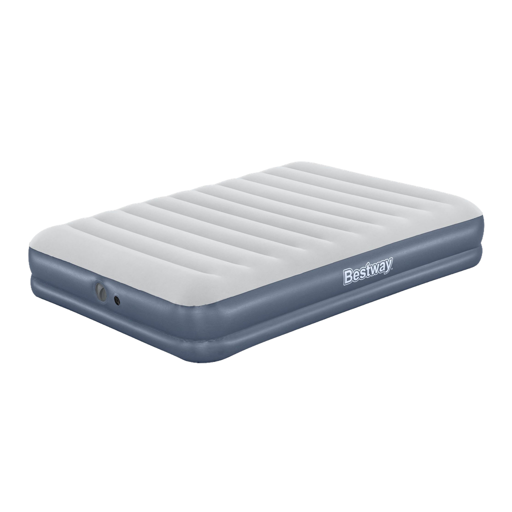 Bestway Tritech Air Mattress Queen Built-in USB pump 80 In. x 60 In. x 14 In./2.03M x 1.52M x 36cm 