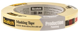 [2020-18AP] ****Scotch Contractor Grade Masking Tape 18mm x 55M