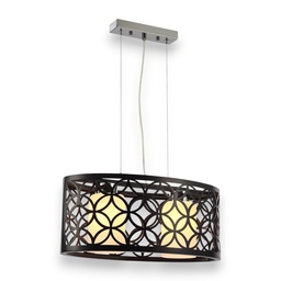 [8132H-DW RHHL31706] Royal Homes Hanging Light,2x E27 40W Dark Wood