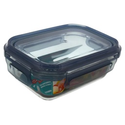 [750-02551] Windrose Glass Food Container Rectangular 370ml
