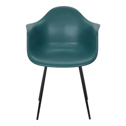 [KCWF202408262-BL] Kenneth Cole Nikola Arm Chair, Teal Blue