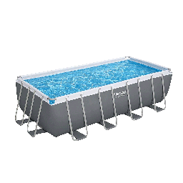 [56672] Bestway Steel Pro MAX Rectangular Pool Set 16 Ft. x 8 Ft. x 48 In./4.88M x 2.44M x 1.22m